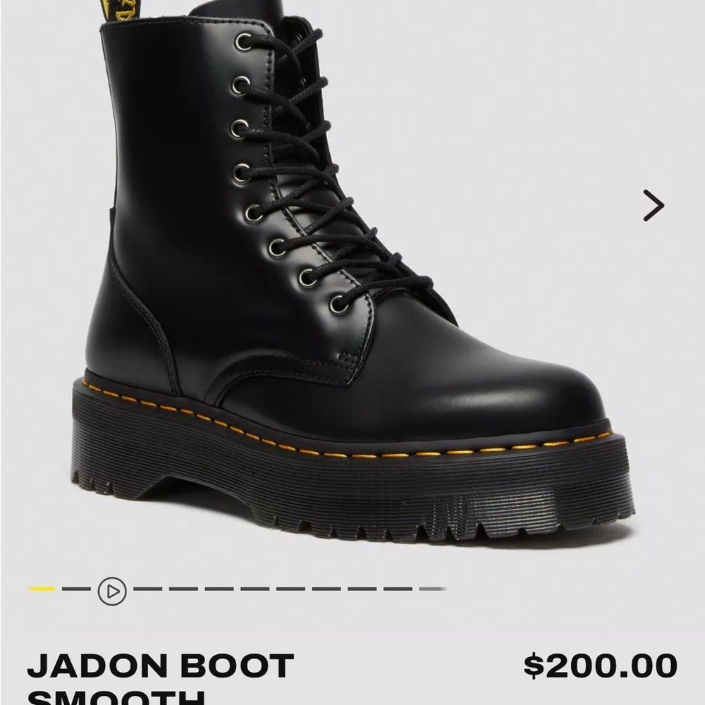 Dr. Martens Black Combat Boots